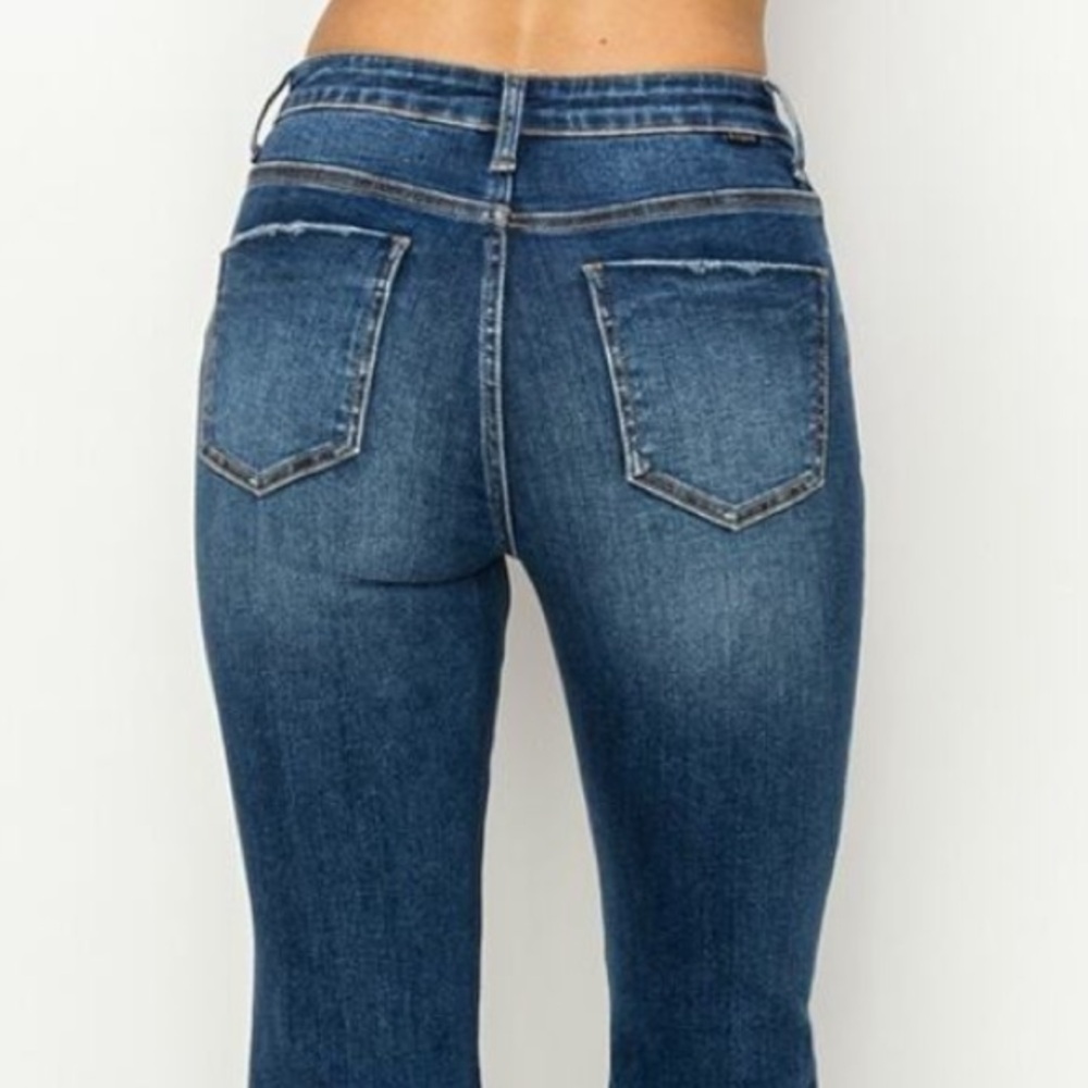 RISEN High Rise Side Shadow Seam Detail
Slit Flare Jeans RDP5635 Size 13 / 31 - Picture 8 of 11
